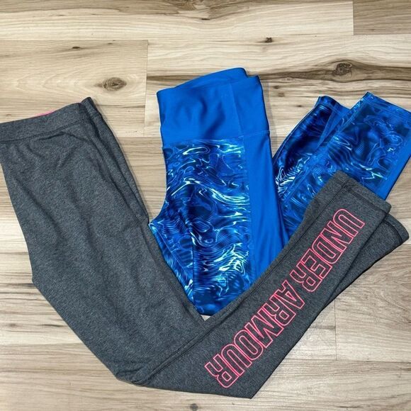 Under Armour Set of 2 Leggings Women’s Medium - Picture 1 of 1